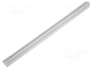 Hole and edge shield; polyetylene; L: 10m; natural; C: 4.6mm KSS WIRING