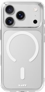 Laut Crystal Fluro MagSafe Case for iPhone 17 Pro - Clear Gray, LAUT