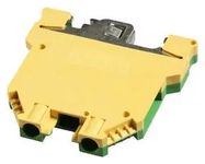 TERMINAL BLOCK, DIN RAIL, 2 POSITION, 22-8AWG