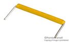 JUMPER WIRE PACK, 200 PIECES, 0.4" LONG, 22 AWG, YELLOW PVC
