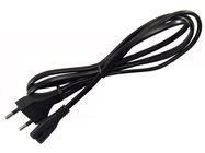 EURO 2-pin power cable black
