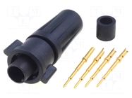 Connector: circular; plug; male; 5A; 125V; PIN: 4; EN2; soldering SWITCHCRAFT