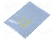 Protection bag; ESD; L: 127mm; W: 76mm; Thk: 50um EUROSTAT GROUP