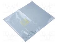 Protection bag; ESD; L: 203mm; W: 152mm; Thk: 50um EUROSTAT GROUP