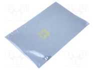 Protection bag; ESD; L: 254mm; W: 152mm; Thk: 50um 