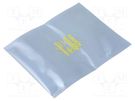 Protection bag; ESD; L: 152mm; W: 102mm; Thk: 76um EUROSTAT GROUP