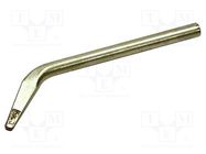 Tip; bent chisel; 3.1mm; for  soldering iron ERSA