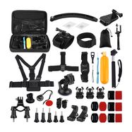 Accessories set Puluz for Sports Cameras PKT39 50-in-1, Puluz