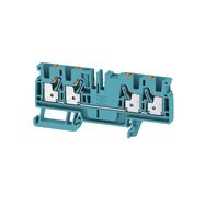 Feed-through terminal block, PUSH IN, 4 mm², 800 V, 32 A, Number of connections: 4 Weidmuller