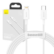 Baseus Superior Series Cable USB-C to Lightning, 20W, PD, 1,5m (white), Baseus