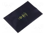 Protection bag; ESD; L: 150mm; W: 100mm; Thk: 80um; copolymer film Wolfgang Warmbier