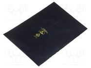 Protection bag; ESD; L: 225mm; W: 150mm; Thk: 80um; copolymer film 