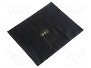 Protection bag; ESD; L: 300mm; W: 250mm; Thk: 80um; copolymer film 