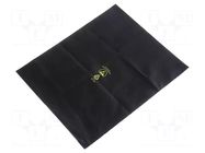 Protection bag; ESD; L: 300mm; W: 250mm; Thk: 80um; copolymer film Wolfgang Warmbier