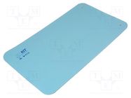 Mat: bench; ESD; blue; L: 1.2m; Width: 0.6m; Thick: 2mm; 440°C 