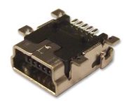 MINI USB, 2.0 TYPE B, RECEPTACLE, SMT