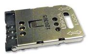 CONN, MINI SIM, 6POS, HINGED