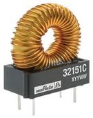 INDUCTOR, 10UH,15% 4.5A TH TOROID