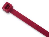 CABLE TIE, 368X4.8MM, RED, PK100