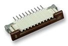 CONNECTOR, FFC/FPC, 4POS, 1ROW, 1MM
