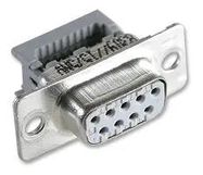 SOCKET, D SUB, IDC, CRIMP, 9WAY