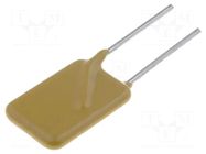 Fuse: PTC polymer; 1A; Ø0.81x7.6mm ECE
