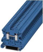 TERMINAL BLOCK, DIN RAIL, 2POS, 4AWG