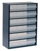 STEEL CABINET 906.03, WITH 6 DRAWERS