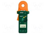 Meter: grounding resistance; Øcable: 23mm; LCD; 4 digit (9999) EXTECH