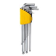 Hex Key Sets 1.5-10mm Deli Tools EDL3080 (silver), Deli Tools