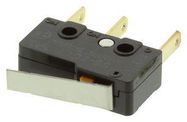 MICROSWITCH, SPDT, LEVER, 125VAC, 5A