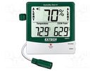 Thermo-hygrometer; LCD; -10÷60°C; 10÷99%RH; Accur: ±1°C; 0.1°C EXTECH
