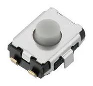 LIGHT TOUCH SW, SPST-NO, 0.02A, 15V, SMD