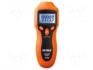 Tachometer; 2÷99999rpm; 0.05%; Resol: 0,1; 160x60x42mm EXTECH