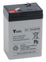 BATTERY,LEAD ACID,4AH,6V