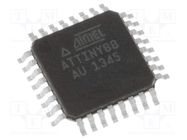 IC: AVR microcontroller; TQFP32; 1.8÷5.5VDC; Ext.inter: 28; Cmp: 1 MICROCHIP TECHNOLOGY