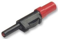 PLUG, 4MM, RED, MZS