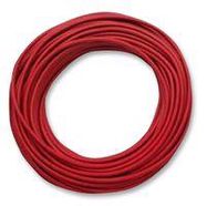 WIRE, 15.2M, 192X41AWG, COPPER, RED