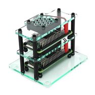 Case for Raspberry Pi Zero x2 - Mini Cluster - open - PiHut TPH-067