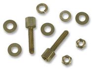 SCREW LOCK, RECEPTACLE, #4-40 UNC, PK2