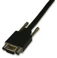 CABLE, MICRO-D, SOCKET, 1M, 15WAY