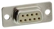 D SUB, SOCKET, THT, 9WAY