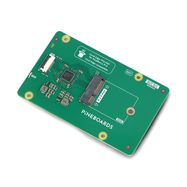Pineboards Hat AI! Dual - Google Coral Dual Edge TPU PCIe M.2 E-key adapter for Raspberry Pi 5