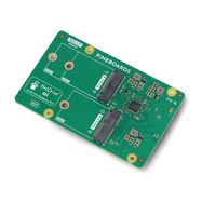 Pineboards HatDrive! AI - NVMe 2230, 2242+Coral Edge TPU PCIe M.2 E-key adapter for Raspberry Pi 5