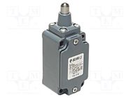Limit switch; stainless steel sphere Ø8mm; NO + NC; 10A; PG13,5 PIZZATO ELETTRICA
