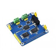 CAN Expansion HAT - 2-channel isolated CAN overlay for Raspberry Pi - MCP2515 + SN65HVD230 - Waveshare 17912