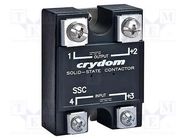 Relay: solid state; Ucntrl: 20÷28VDC; 25A; 1÷1000VDC; SSC; IP00 SENSATA / CRYDOM