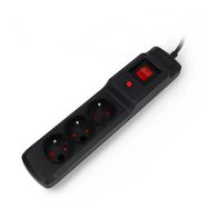 Power strip with protection Arcon M3 black - 3 sockets - 1,5m