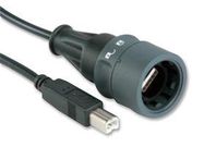 USB CABLE, 2.0, TYPE A PLUG-PLUG, 3M