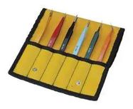 SET, TWEEZERS, E-Z PIK, WITH POUCH